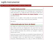 Tablet Screenshot of inglesinstrumental.com.br